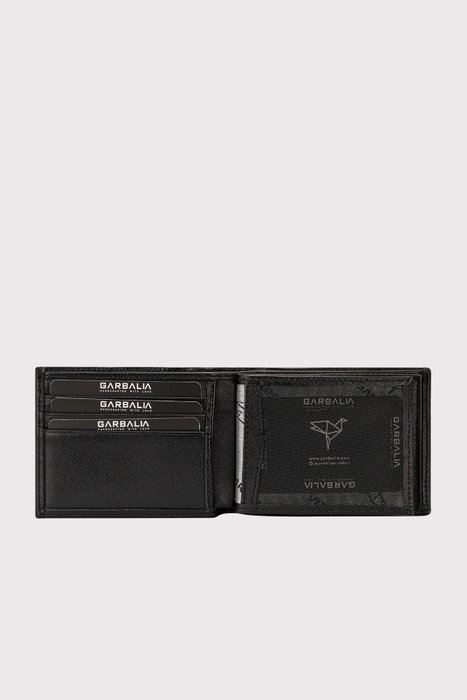 Zoozie Bags Cartera para Hombre de Piel Auténtica con Bloqueo RFID - Negro